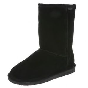 BEARPAW. LEATHER FLEECE INTERIOR HIGH SHSFT BOOTS 6